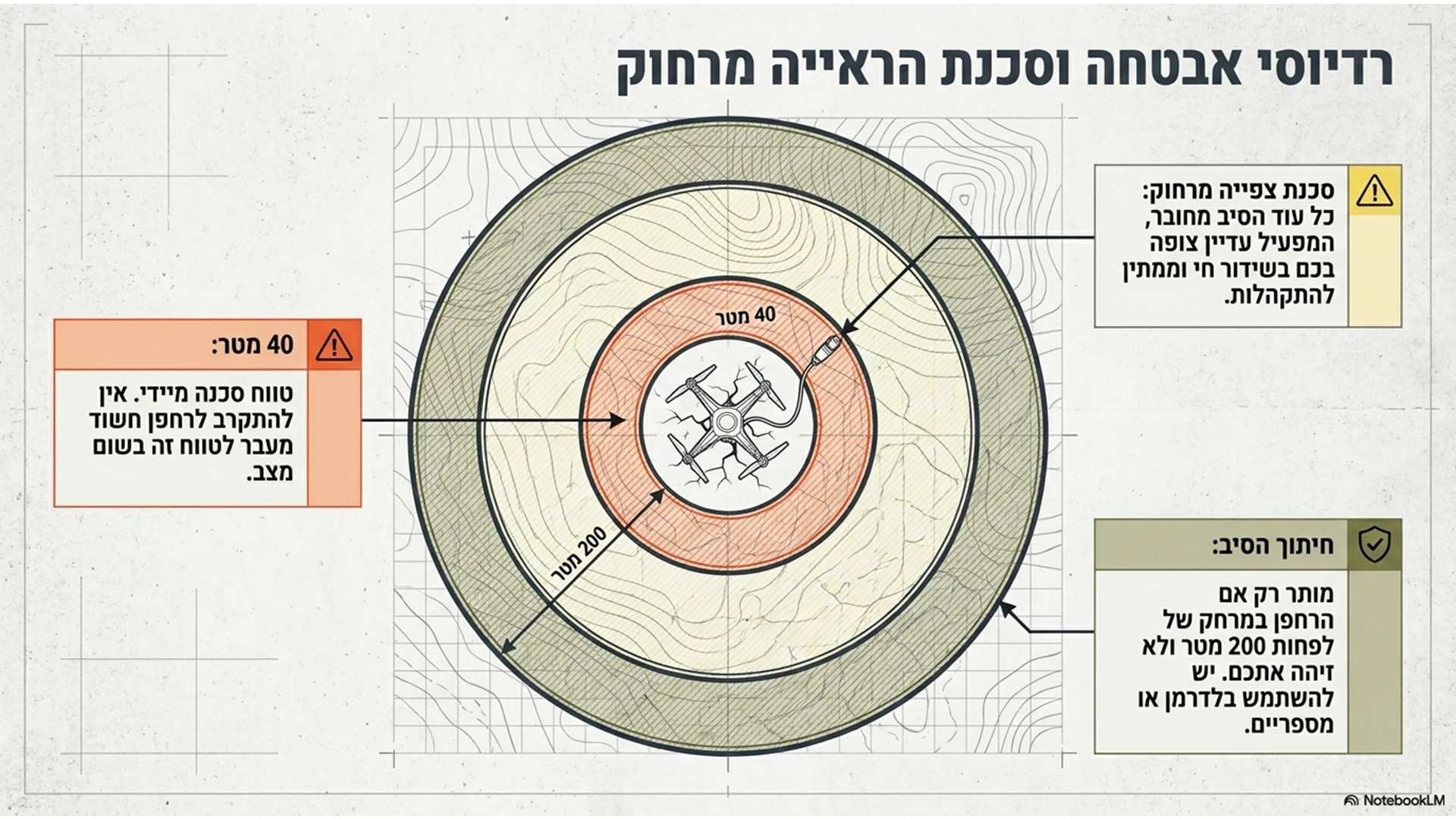 שקופית 10 מתוך המצגת מדריך מבצעי: התמודדות עם רחפני סיב