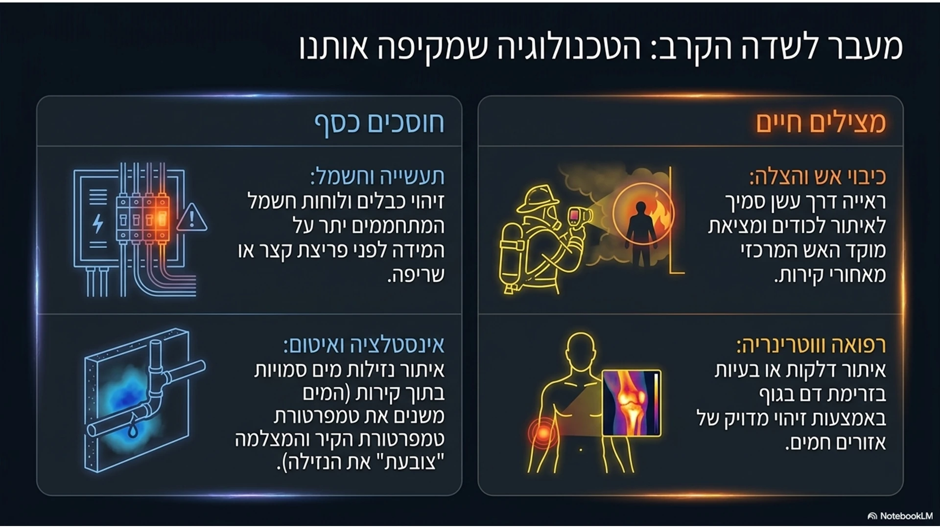 שקופית 05 מתוך המצגת טכנולוגיה תרמית בשימוש רחפנים ונגדם