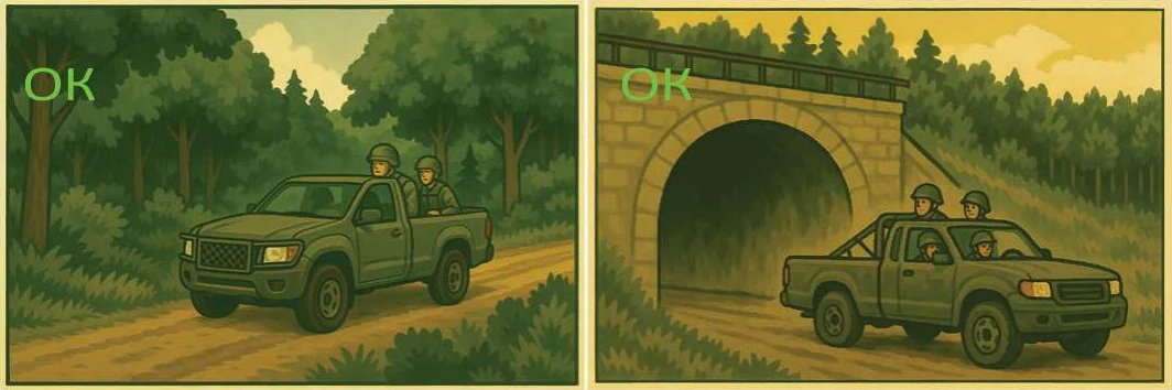 איור מתוך המדריך האוקראיני, עמוד 9